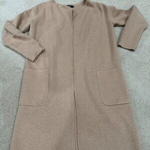 J Crew Juliette Collarless Sweater Blazer